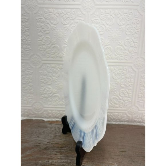 Vintage Macbeth-Evans American Sweetheart Glass Dinner Plate White - Picture 4 of 9